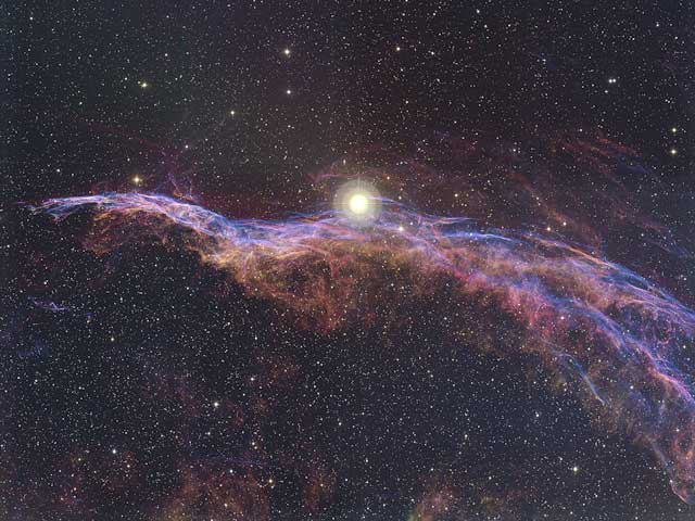 NGC 6960 : la Nébuleuse du Balai de Sorcière