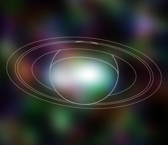 Saturne en rayons-X