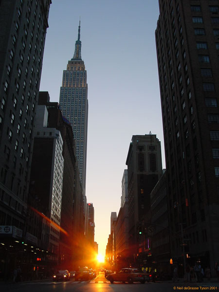 Coucher de Soleil à Manhattan 