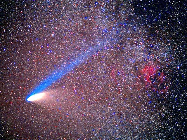 La Comète Hale-Bopp et la Nébuleuse North America