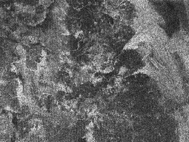 Vue radar de Titan