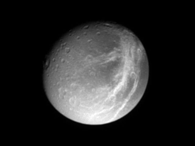 Dioné, Saturne, Cassini
