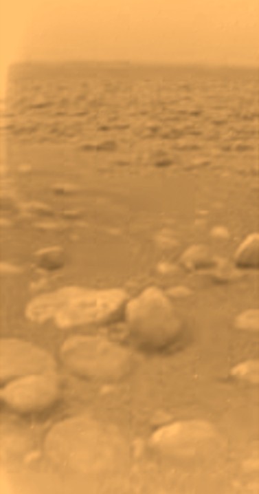 Paysage sur Titan