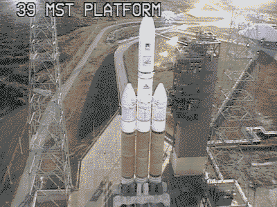 Premier lancement de la version lourde d\'une Delta IV