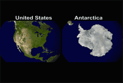 Le voyage d\'un iceberg de l\'Antarctique
