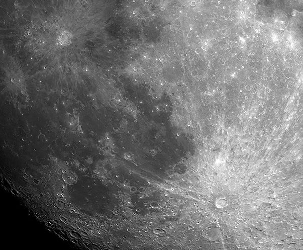 Tycho et Copernic : des cratères lunaires rayonnants