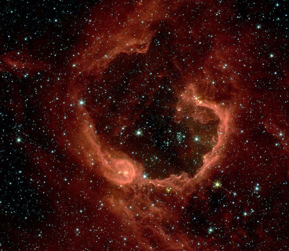 RCW 79 : des étoiles dans une bulle