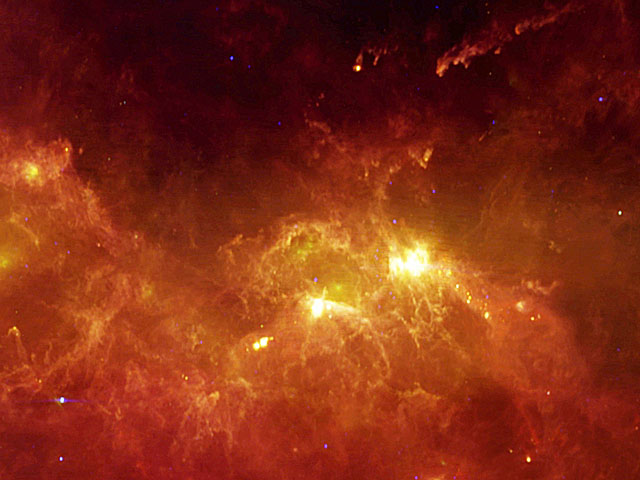 Orion en infrarouge