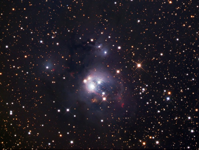 Les jeunes soleils de NGC 7129
