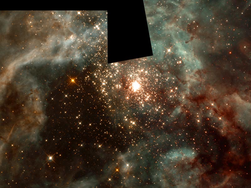 R136, les étoiles massives de 30 Doradus