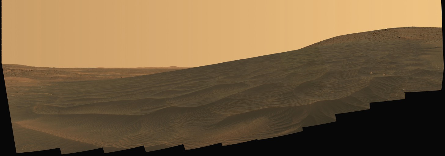 Panorama martien de la nouvelle année