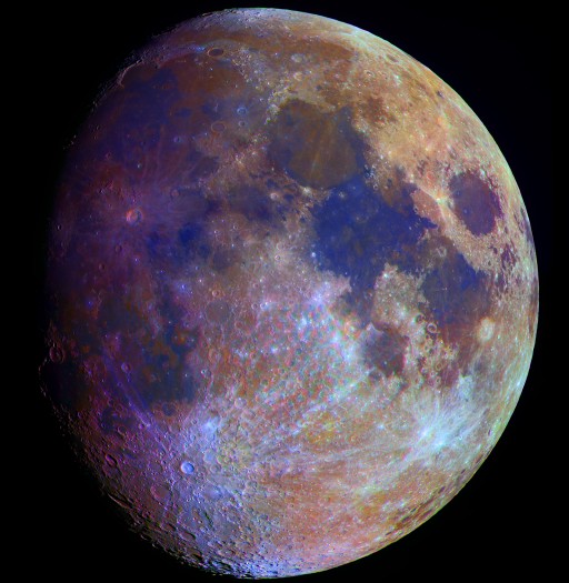 La couleur de la Lune