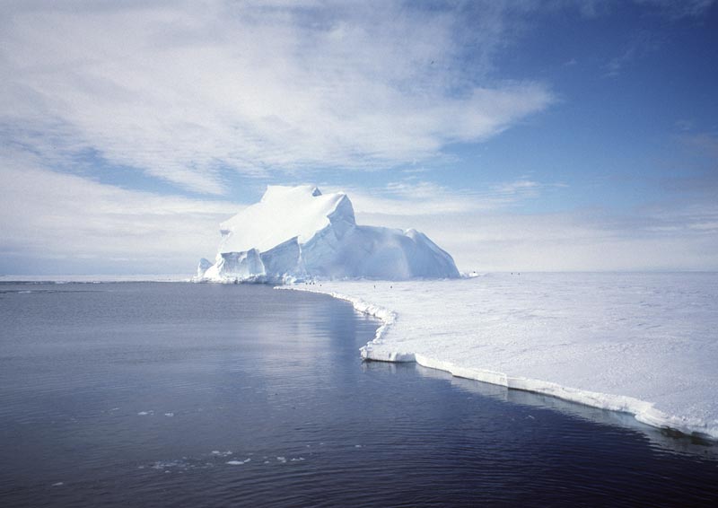 Le pôle sud est-il en train de fondre ?
