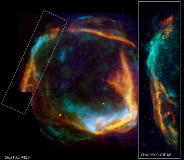 RCW 86, un historique rémanent de supernova