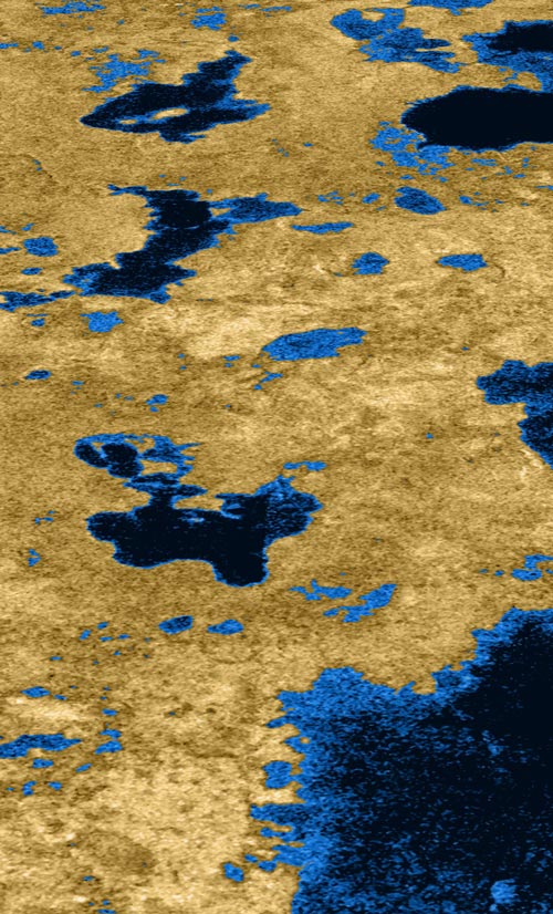 Etendues liquides sur Titan
