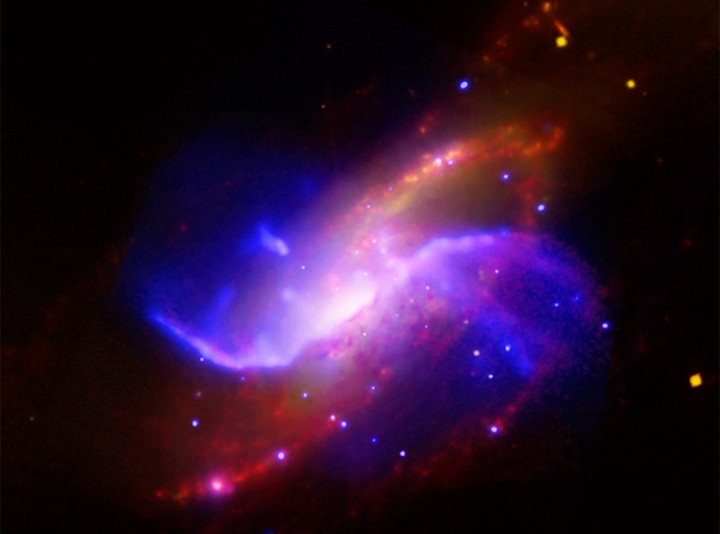 Les bras de NGC 4258