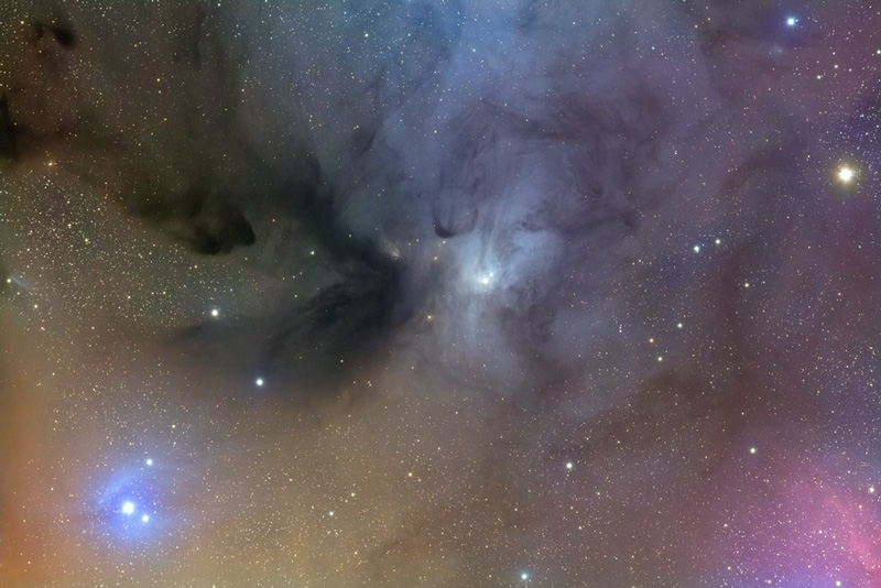 IC 4603, nébuleuse par réflexion dans Ophiuchius.