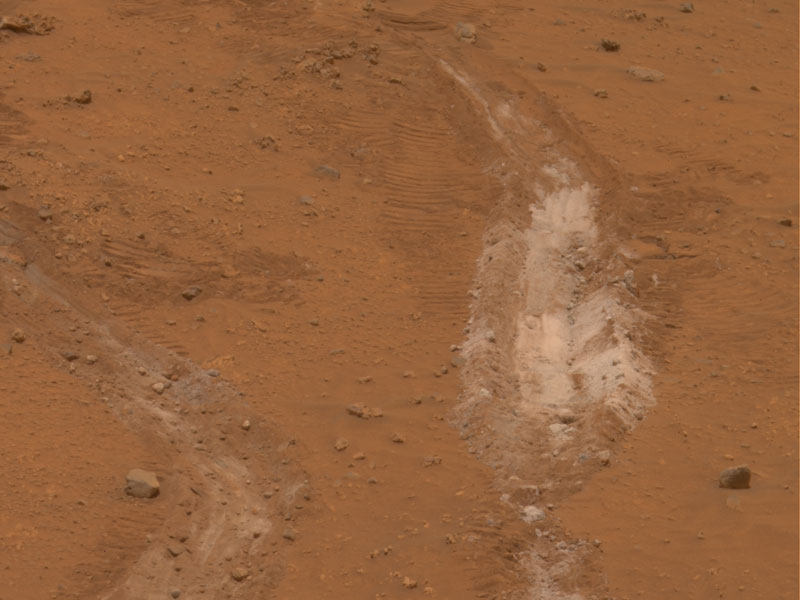 Découverte d’un sol inhabituellement riche en silice sur Mars