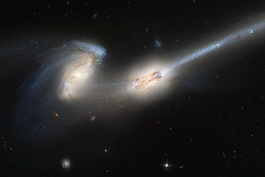NGC 4676, quand les souris cartonnent