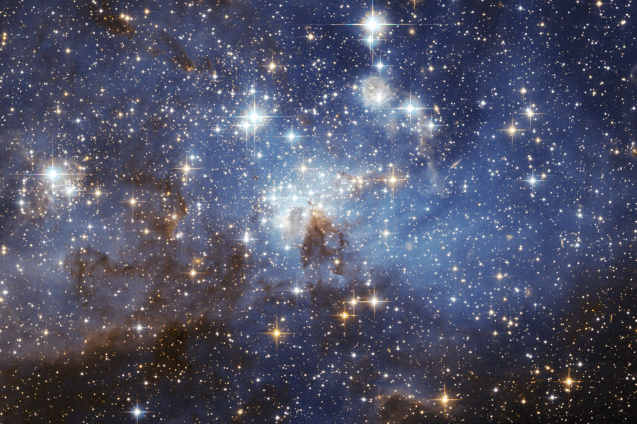 La région de formation d\'étoiles LH 95