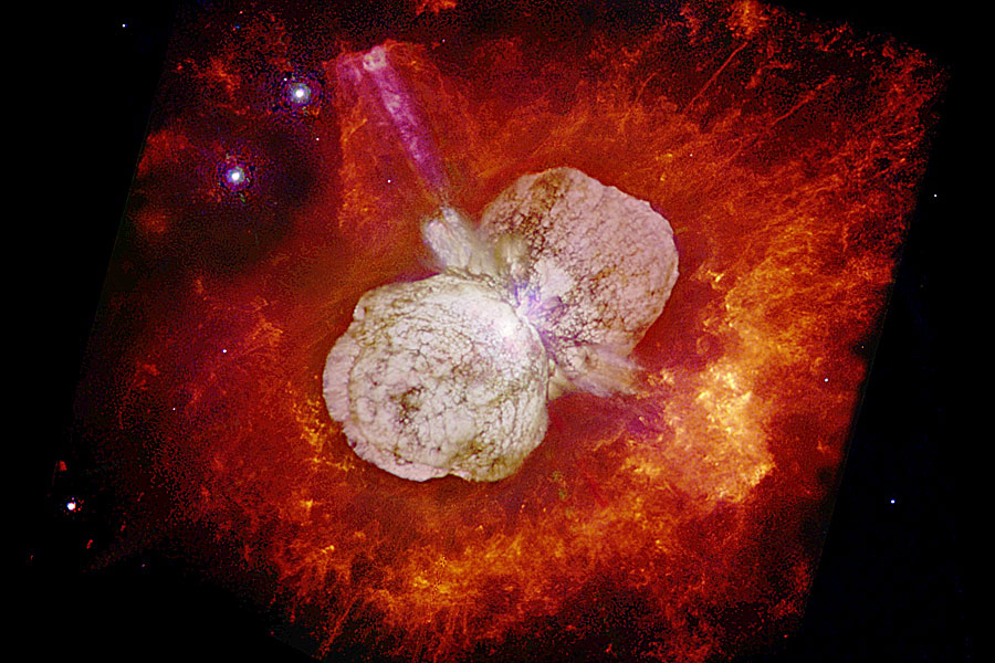 Eta Carinae et la nébuleuse de l’Homoncule
