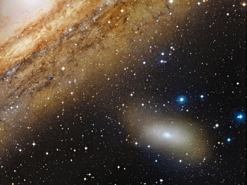M 110, satellite de la Grande Galaxie d’Andromède