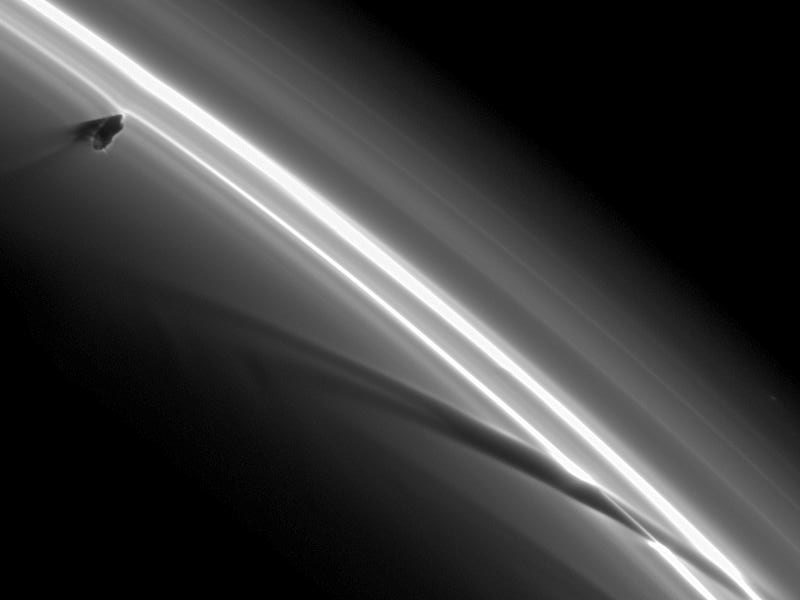 Prométhée et les courants des anneaux de Saturne