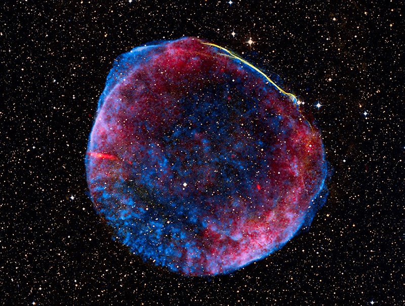 Le rémanant de supernova SN 1006