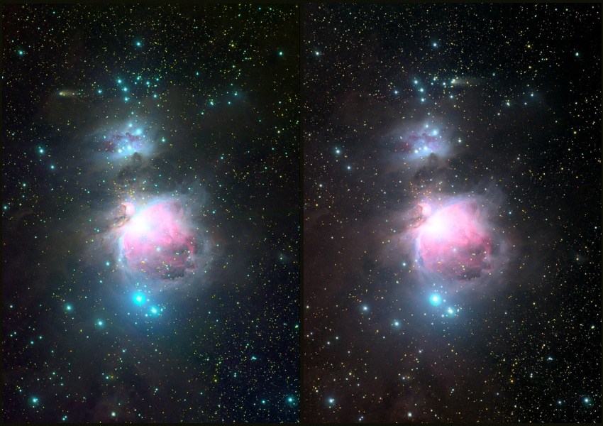 Une comète dans Orion