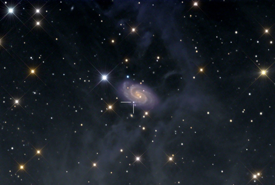 Art et science dans NGC 918