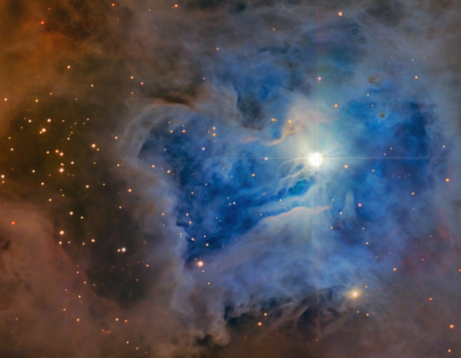 NGC 7023, nébuleuse de l\'Iris