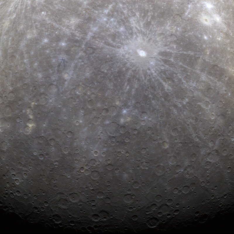 Messenger en orbite autour de Mercure