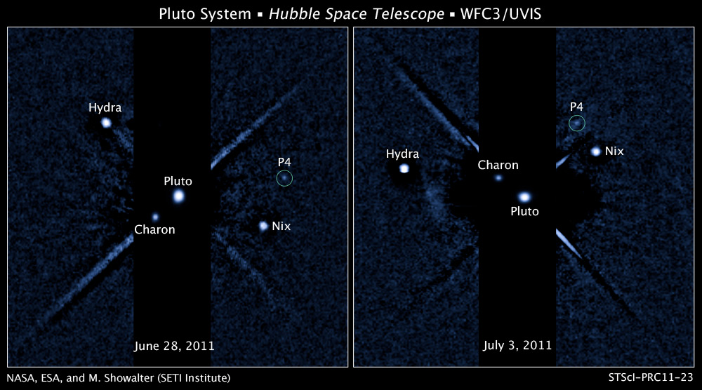 Une quatrième lune pour Pluton