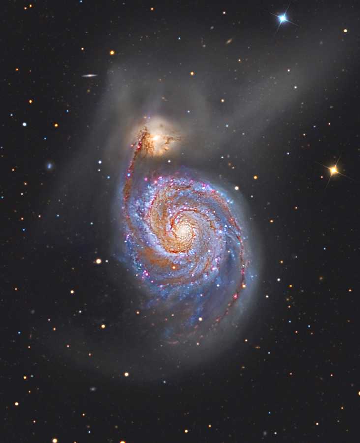 M51, la galaxie du Tourbillon