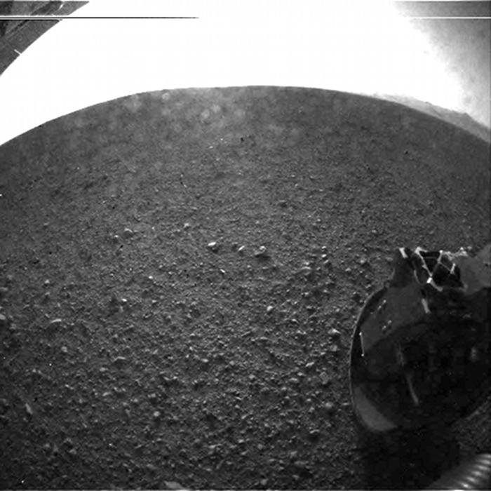 Une roue sur Mars
