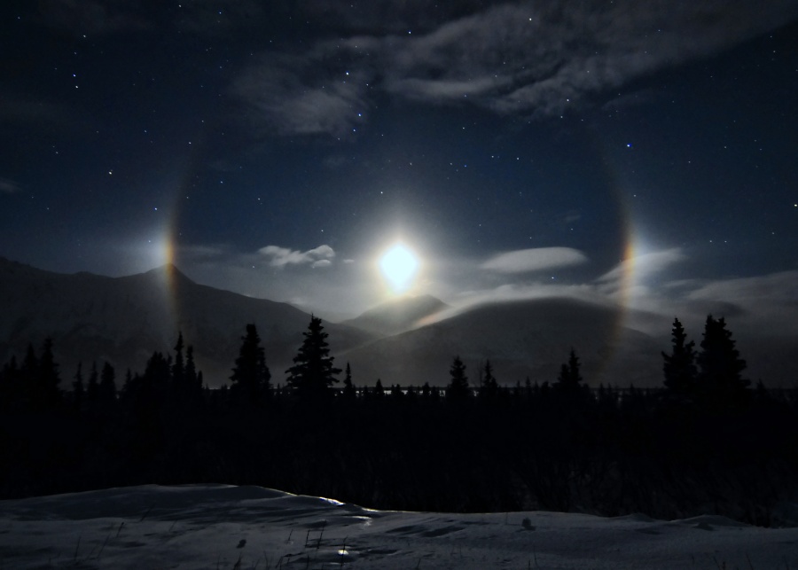 Triple Lune en Alaska