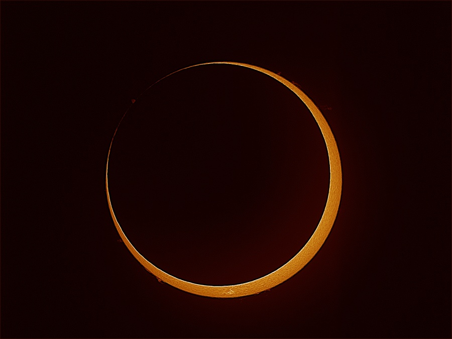 Eclipse annulaire à Cape York