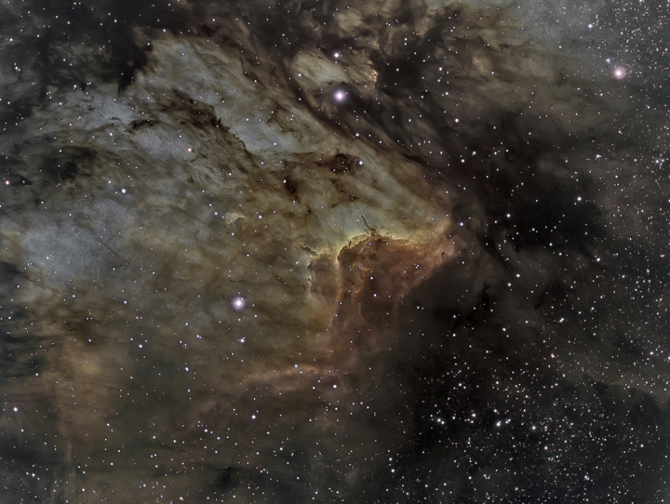 IC 5067 dans la nébuleuse du Pélican