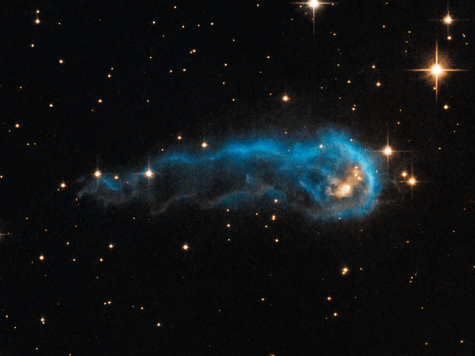 Une proto étoile s%u2019évapore