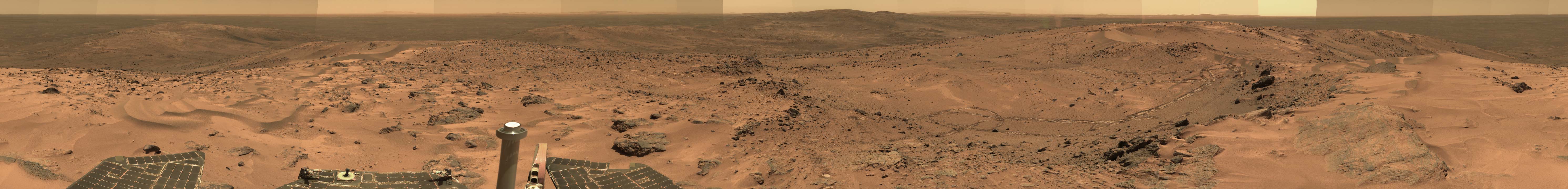 Le panorama Everest sur Mars