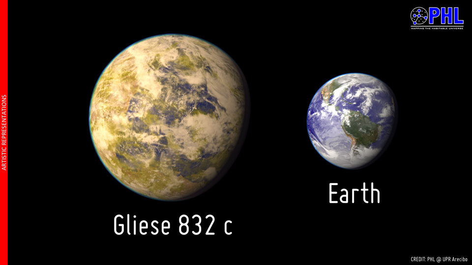 Gliese 832c, l\'exoplanète potentiellement habitable la plus proche