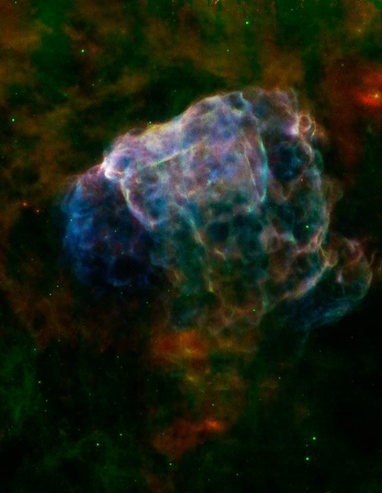 Le rémanent de supernova Puppis A