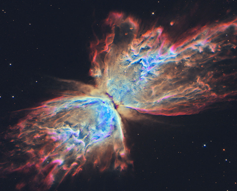 Le Papillon vu par Hubble