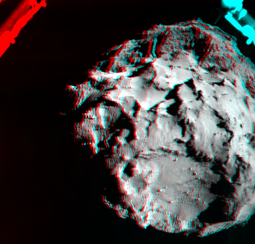 Atterrissage de Philae en 3D