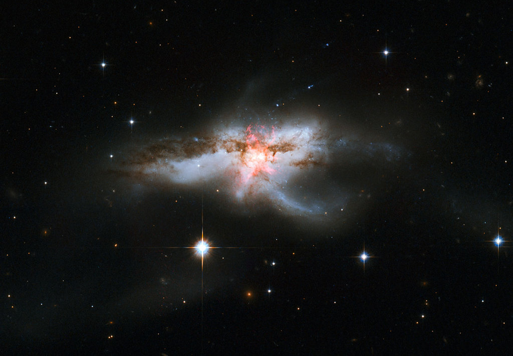 Galaxies en fusion