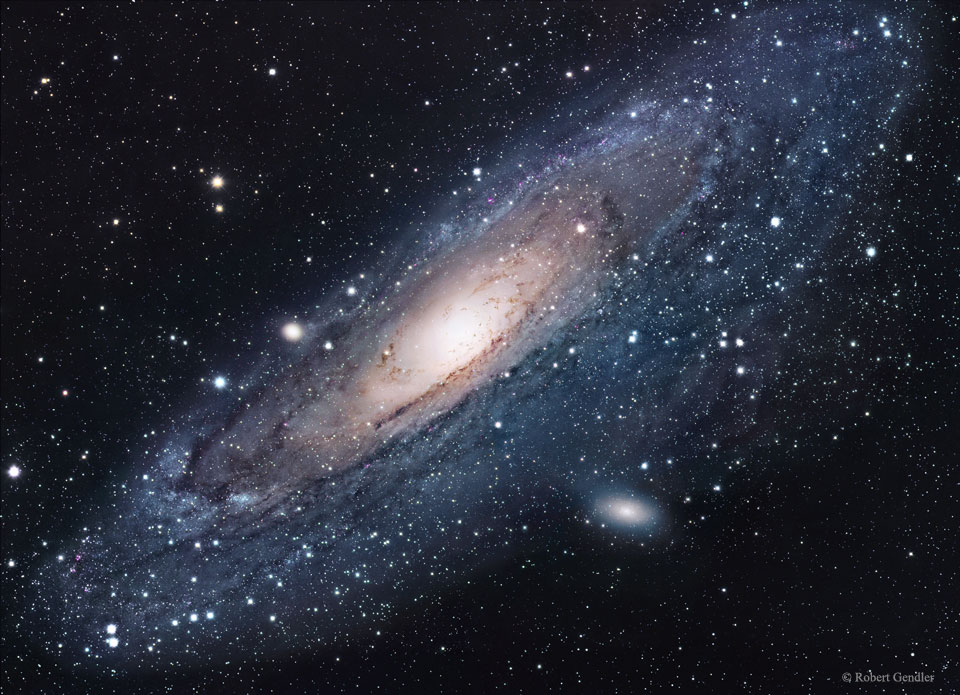 M31, la grande galaxie d\'Andromède