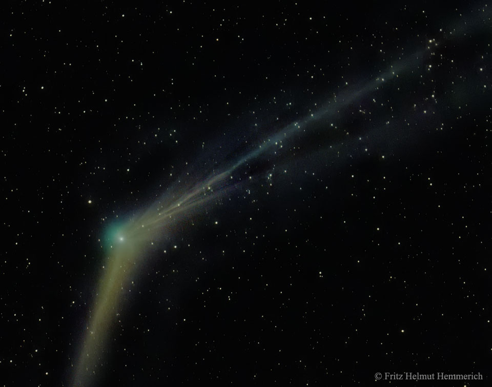 La comète Catalina arrive