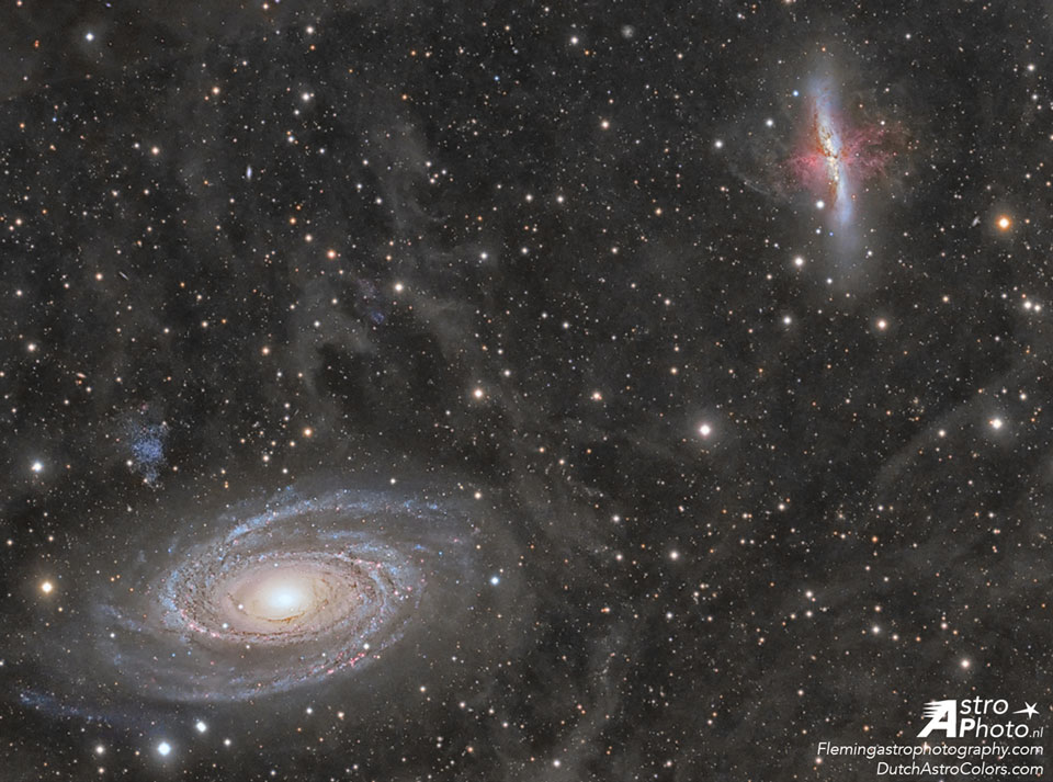 M81 contre M82, la guerre des galaxies