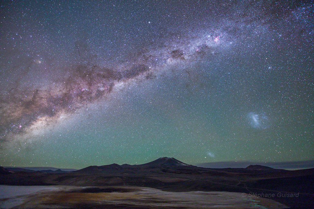 Galaxies sur l\'Altiplano chilien