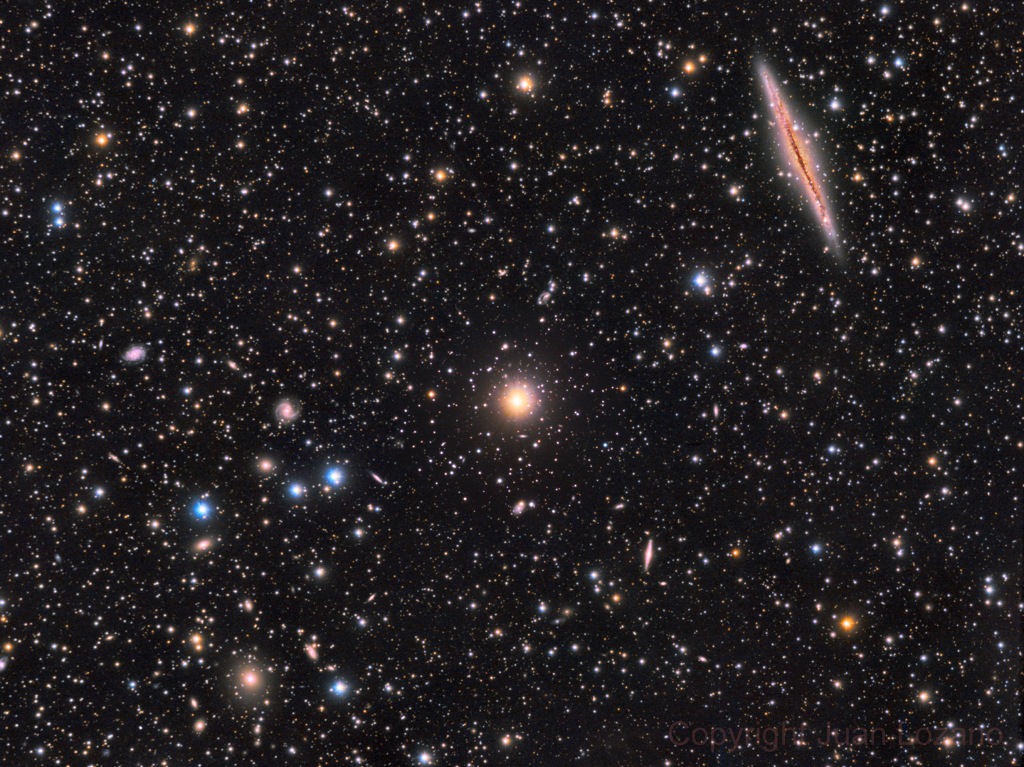 NGC 891 vs. Abell 347